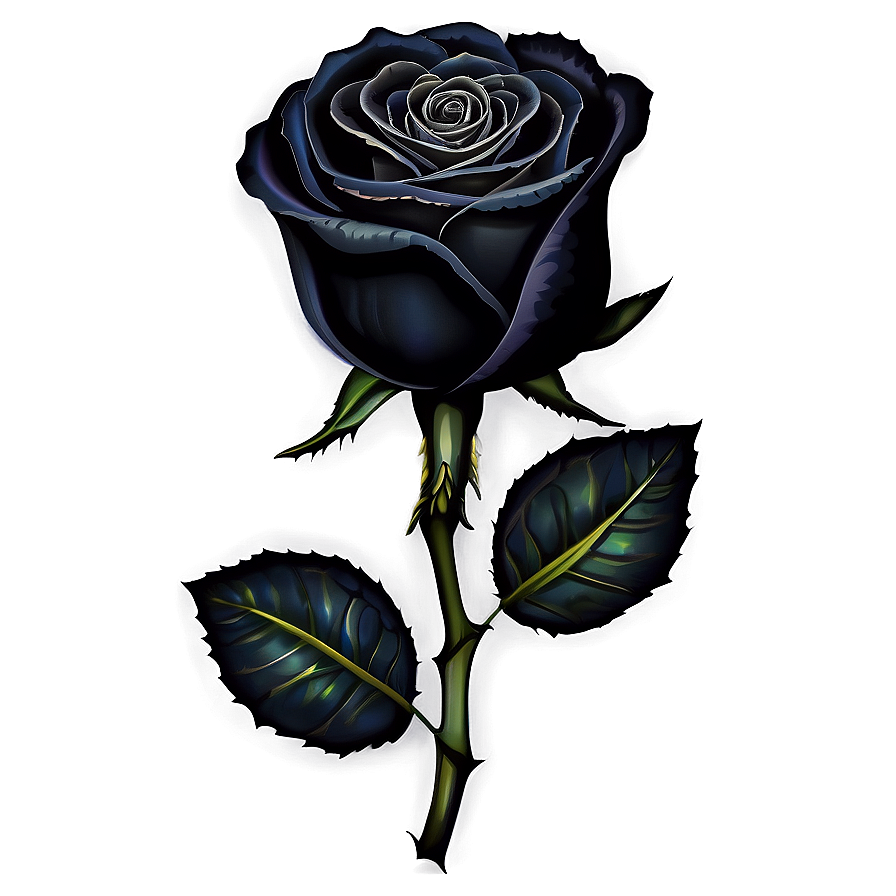 Black Rose Clipart Png Eev