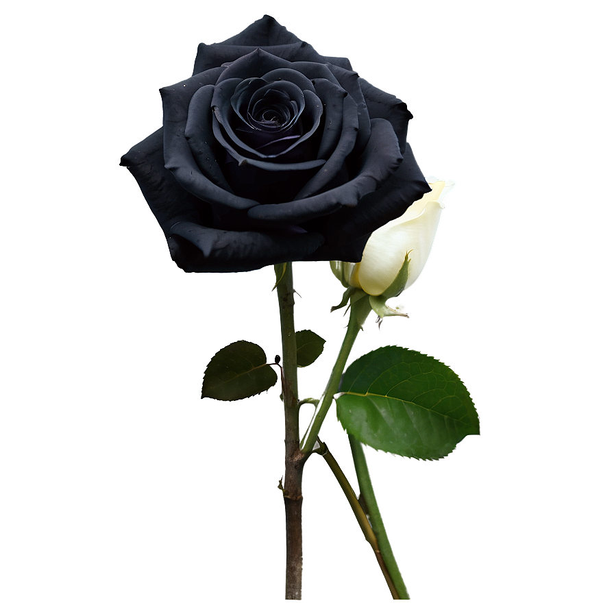 Black Roses For Funeral Png Qfi