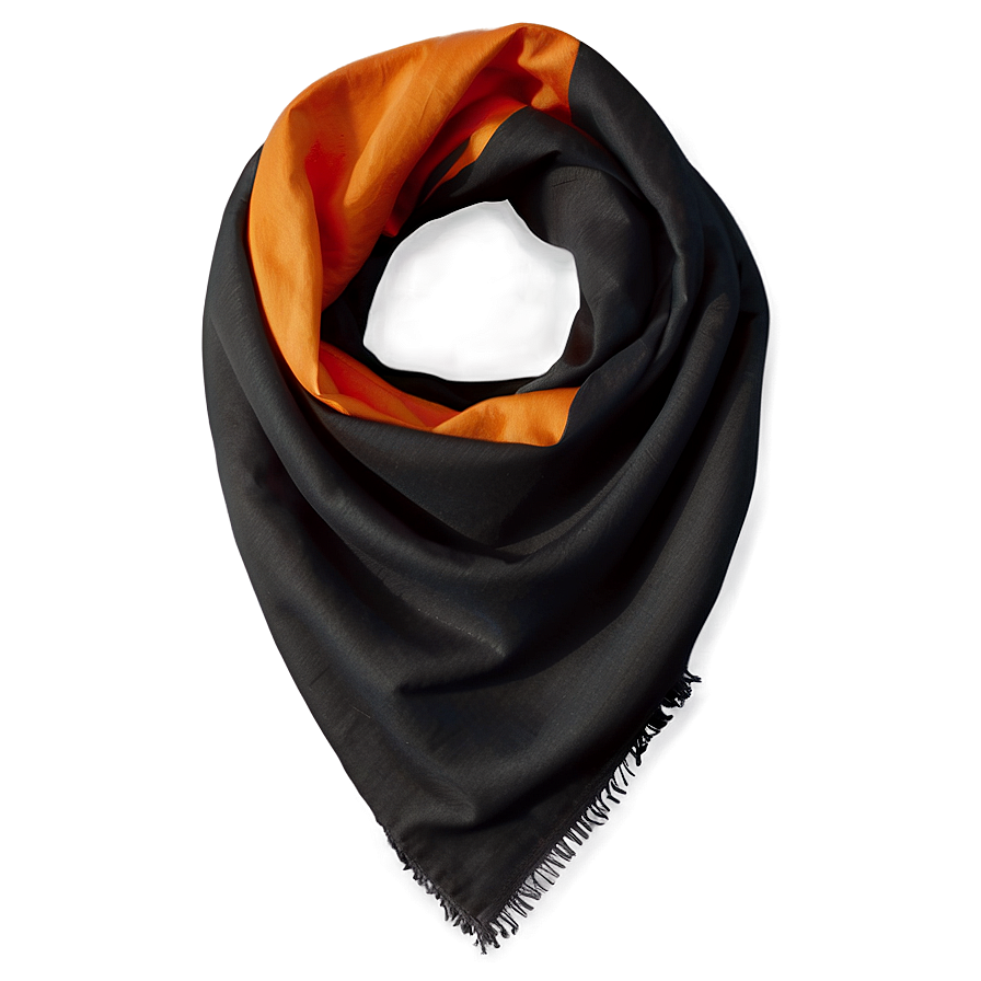 Black Scarf Png 05252024