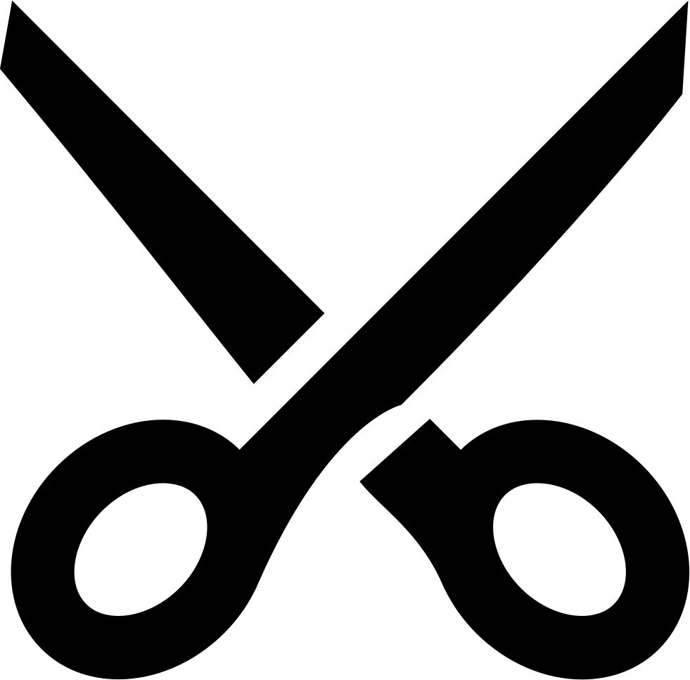 Black Scissors Icon