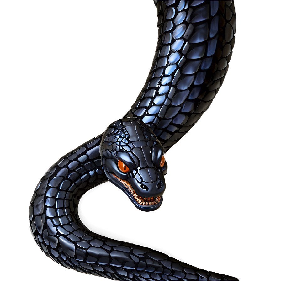 Black Serpent Outline Png 73