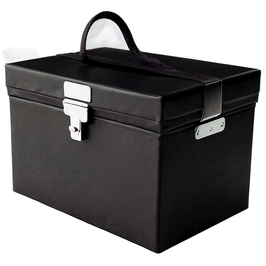 Black Shoe Box Png 05252024