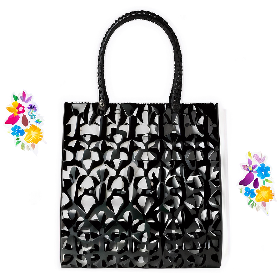 Black Shopping Bag Png Gwg76