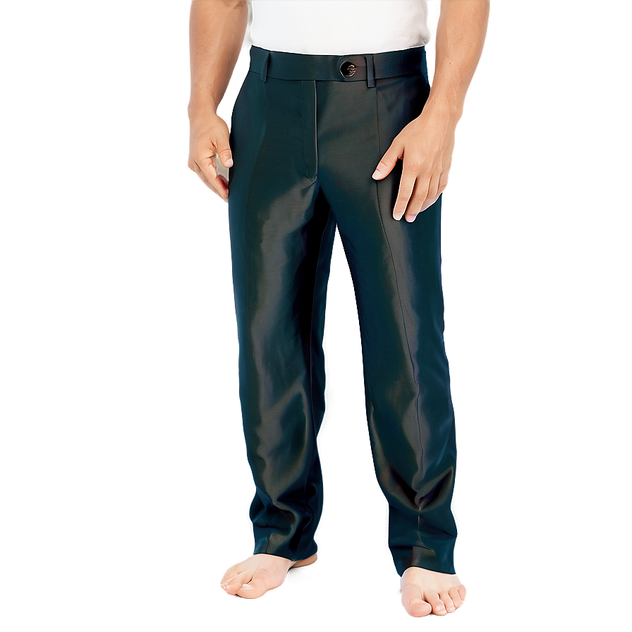 Black Silk Pants Png Whm