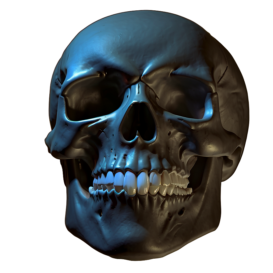 Black Skull Icon Png 06202024