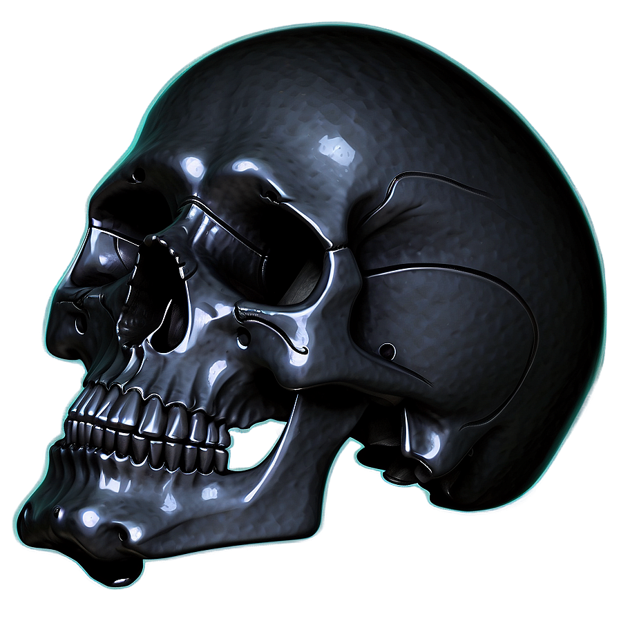 Black Skull Silhouette Png Naw56