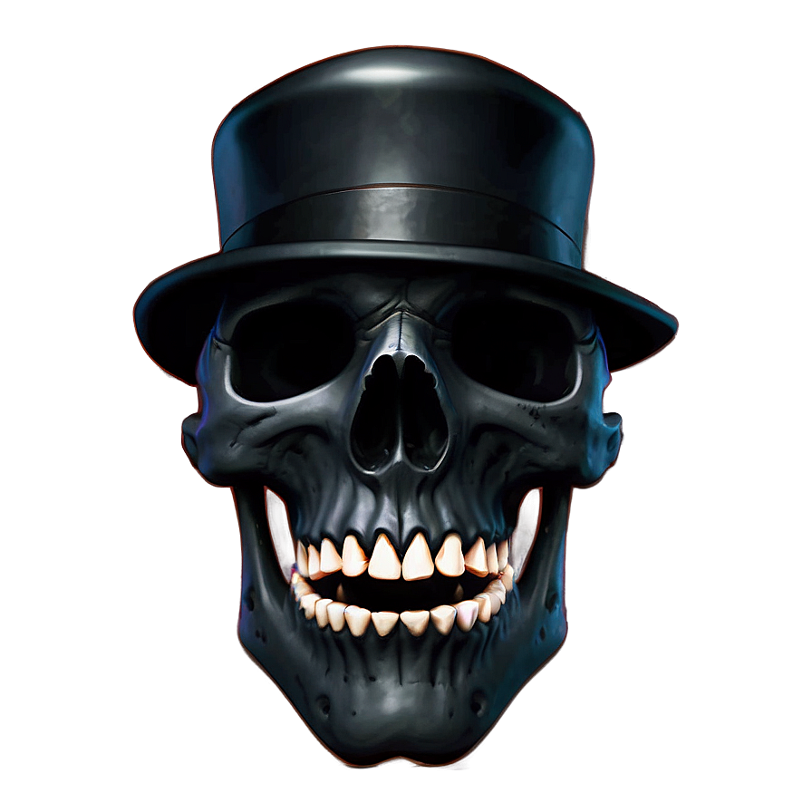 Black Skull Vampire Png 32