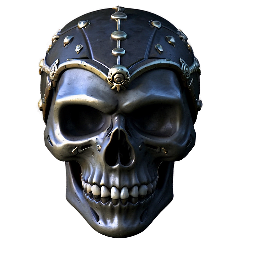 Black Skull Warrior Png 06202024