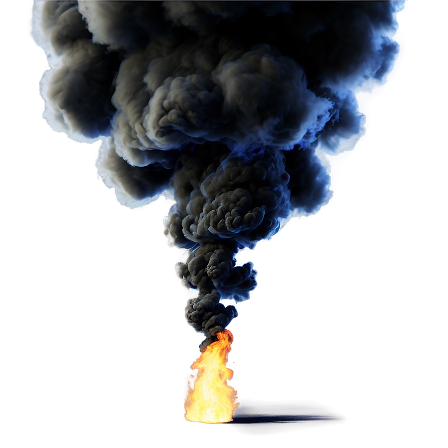 Black Smoke Effect Png 05252024