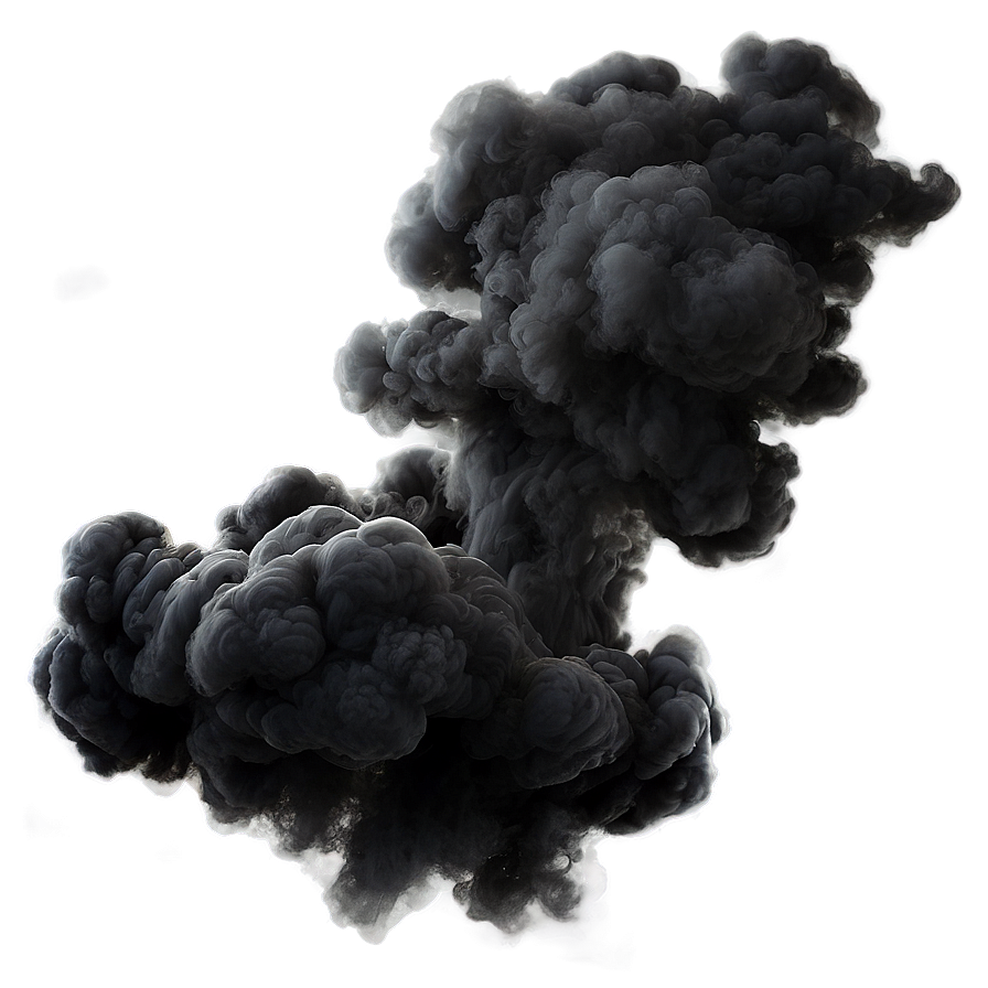 Black Smoke Effect Png Hat23