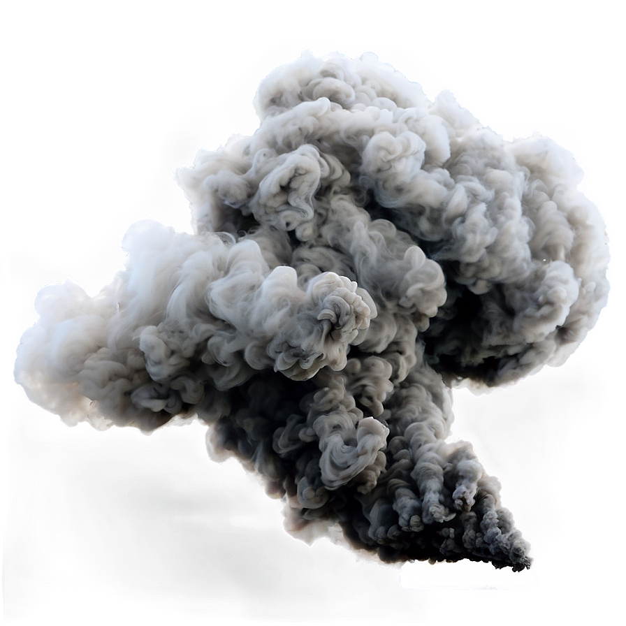 Black Smoke Flare Png 05252024