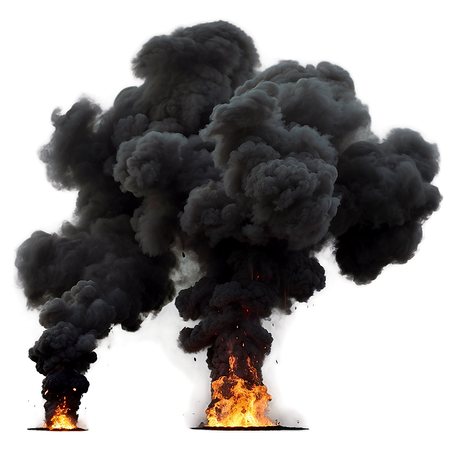 Black Smoke Fumes Png 05252024