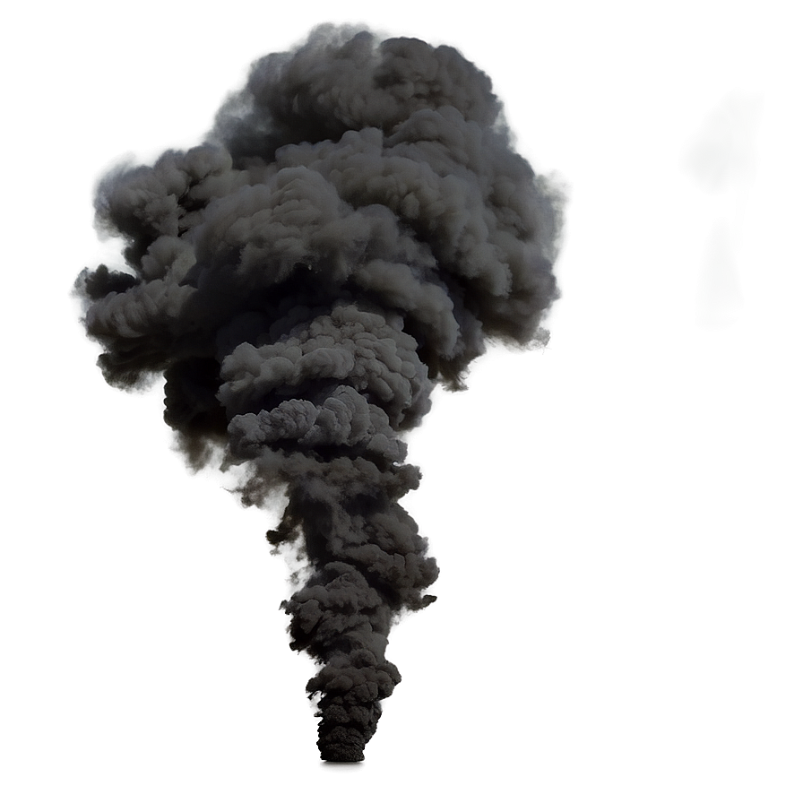 Black Smoke Plume Png 62