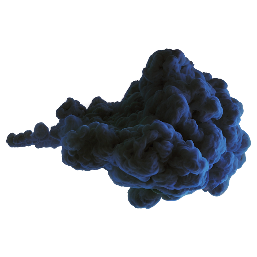 Black Smoke Puff Png 16