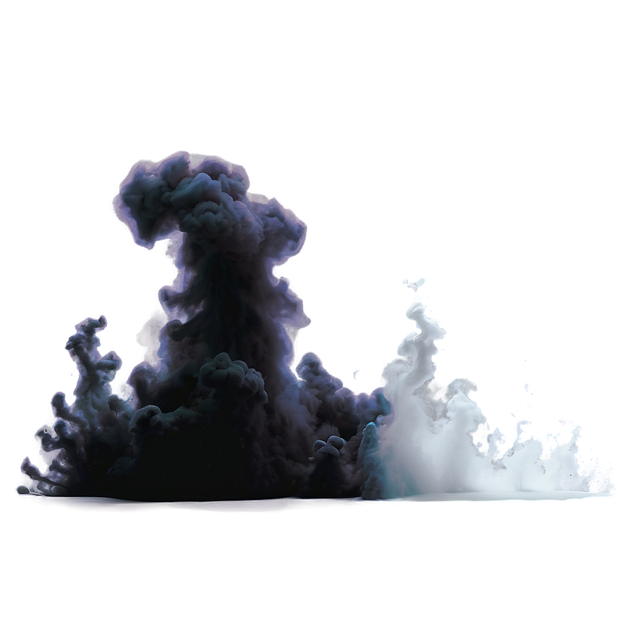 Black Smoke Wave Png Bhv