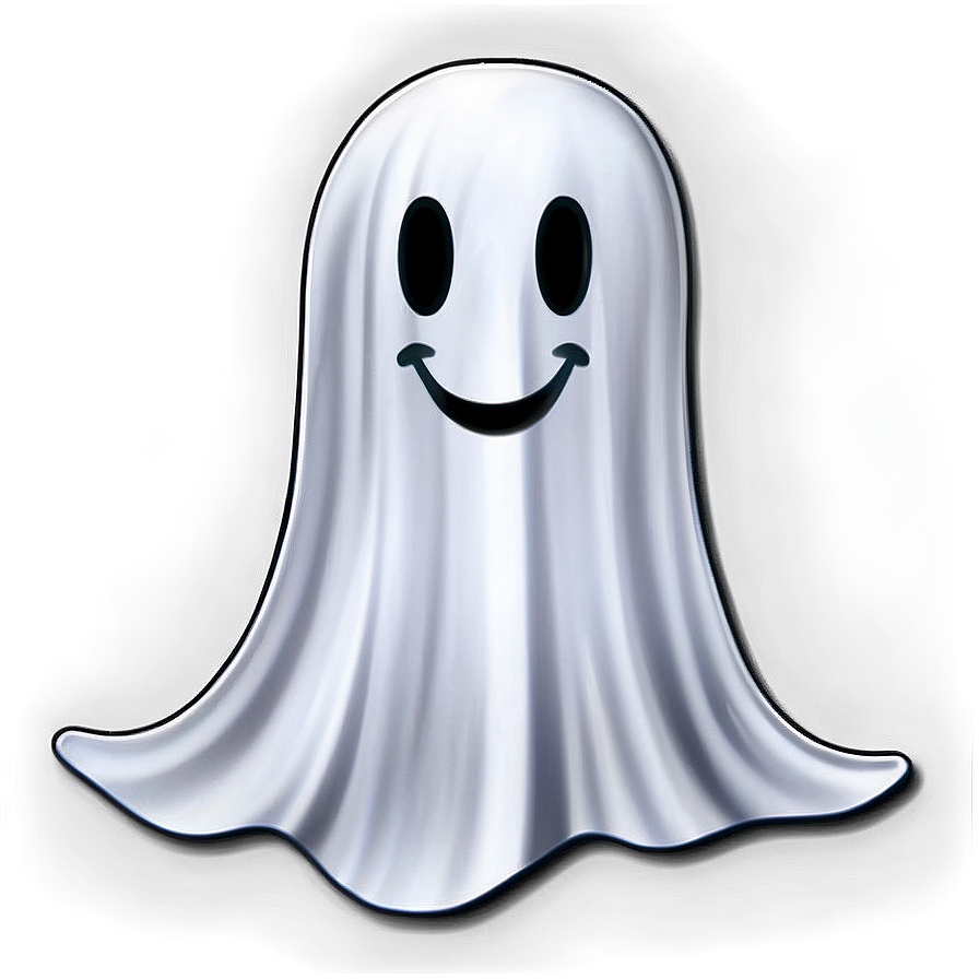 Black Snapchat Ghost Png 49