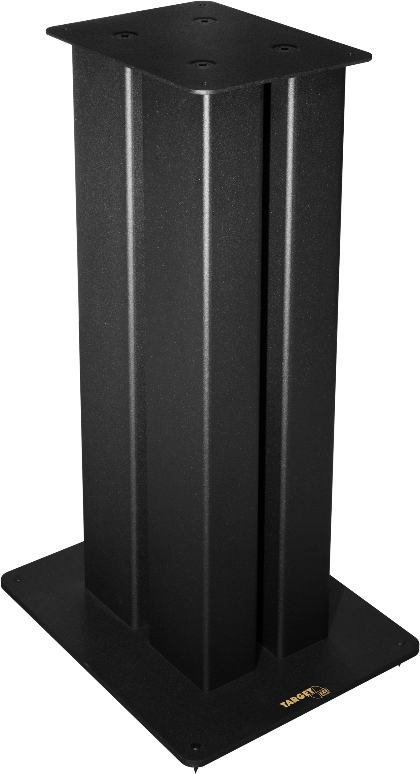 Black Speaker Stand Isolated