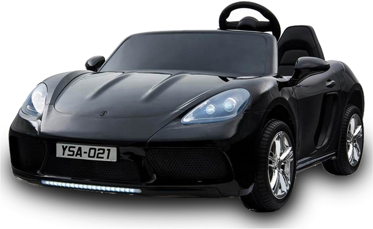 Black Sports Car Toy Model