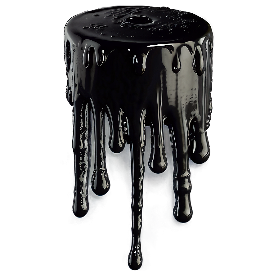 Black Spray Paint Drip Png Gkg99