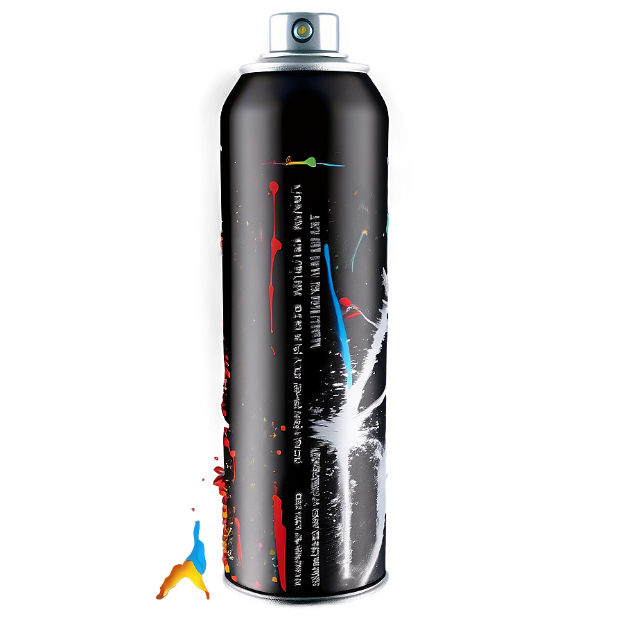 Black Spray Paint Png 05252024