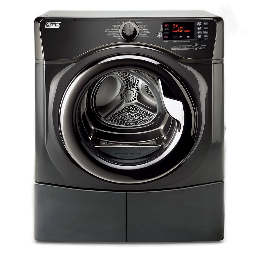 Black Stainless Steel Dryer Png 55