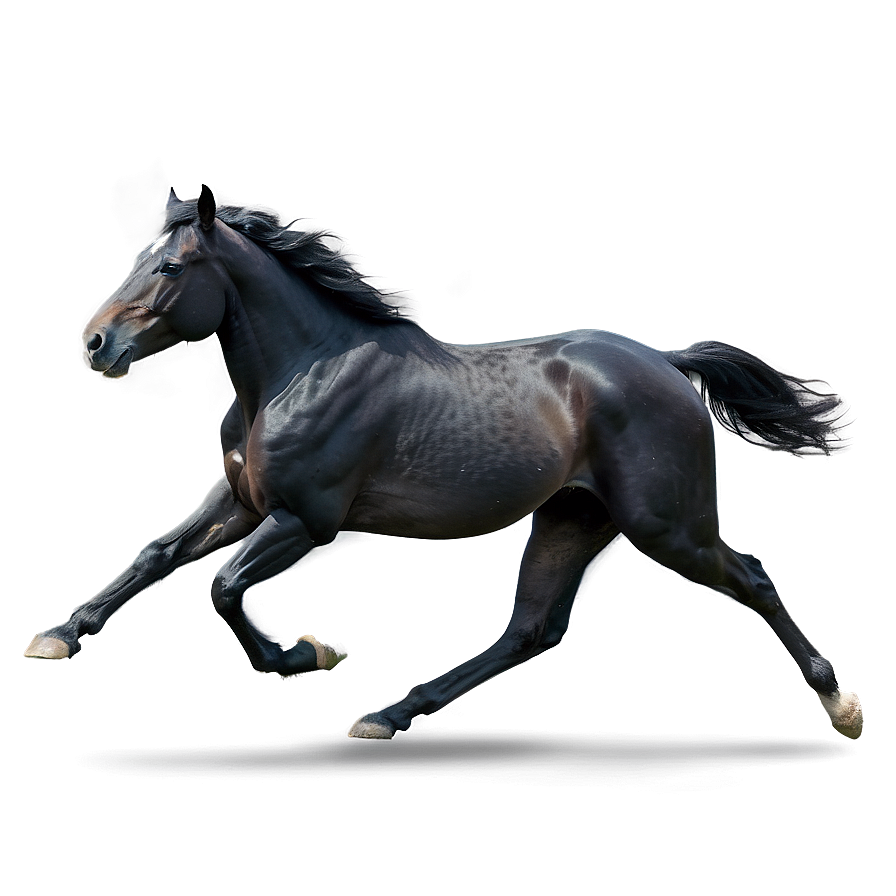 Black Stallion Running Wild Png Srr