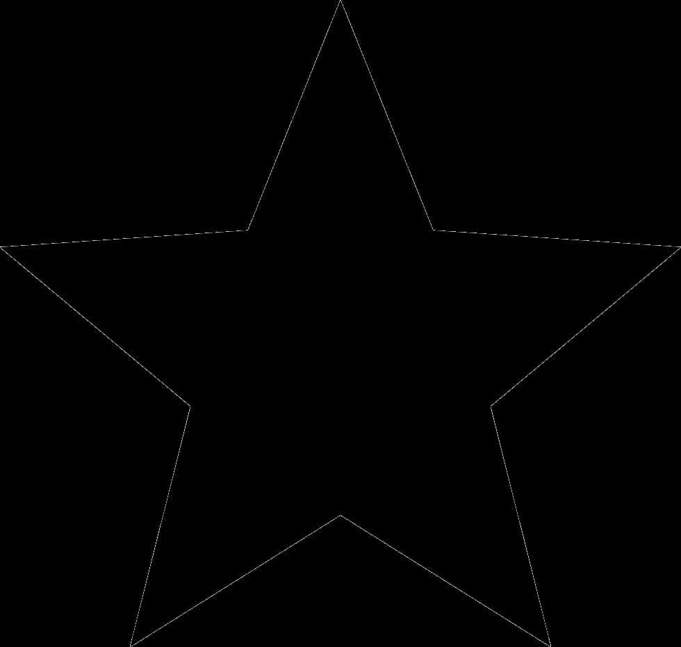 Black Star Outline