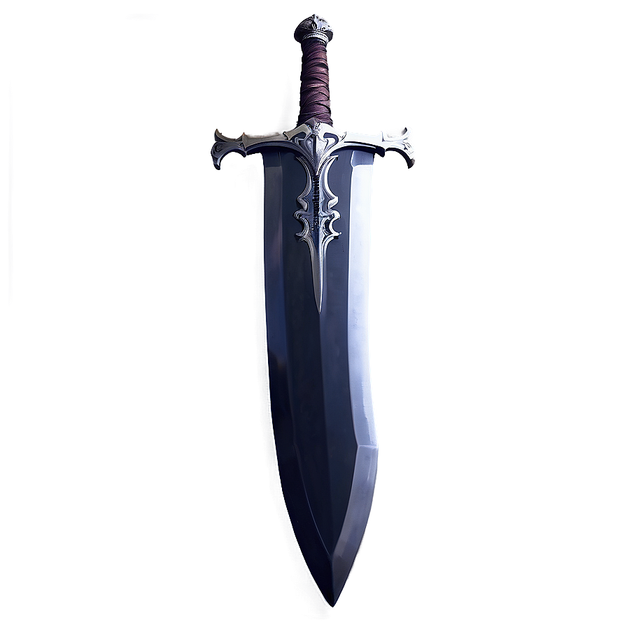 Black Steel Sword Png Phv