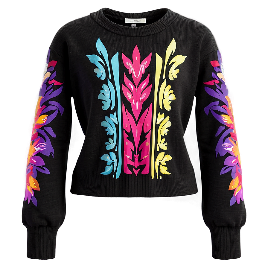 Black Sweater For Girls Png 06132024