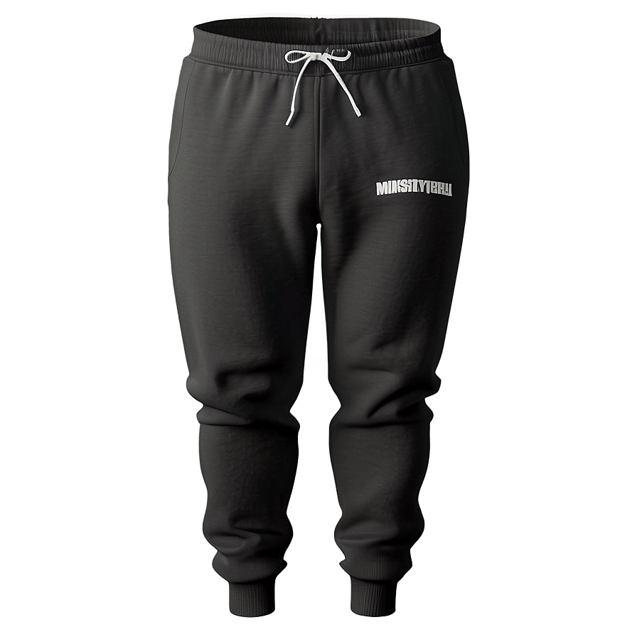 Black Sweatpants Png 06212024