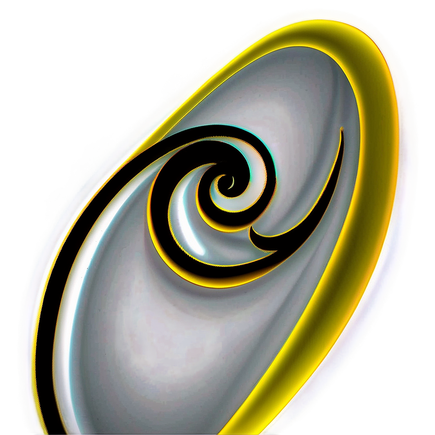 Black Swirl Mysterious Png Fqu44