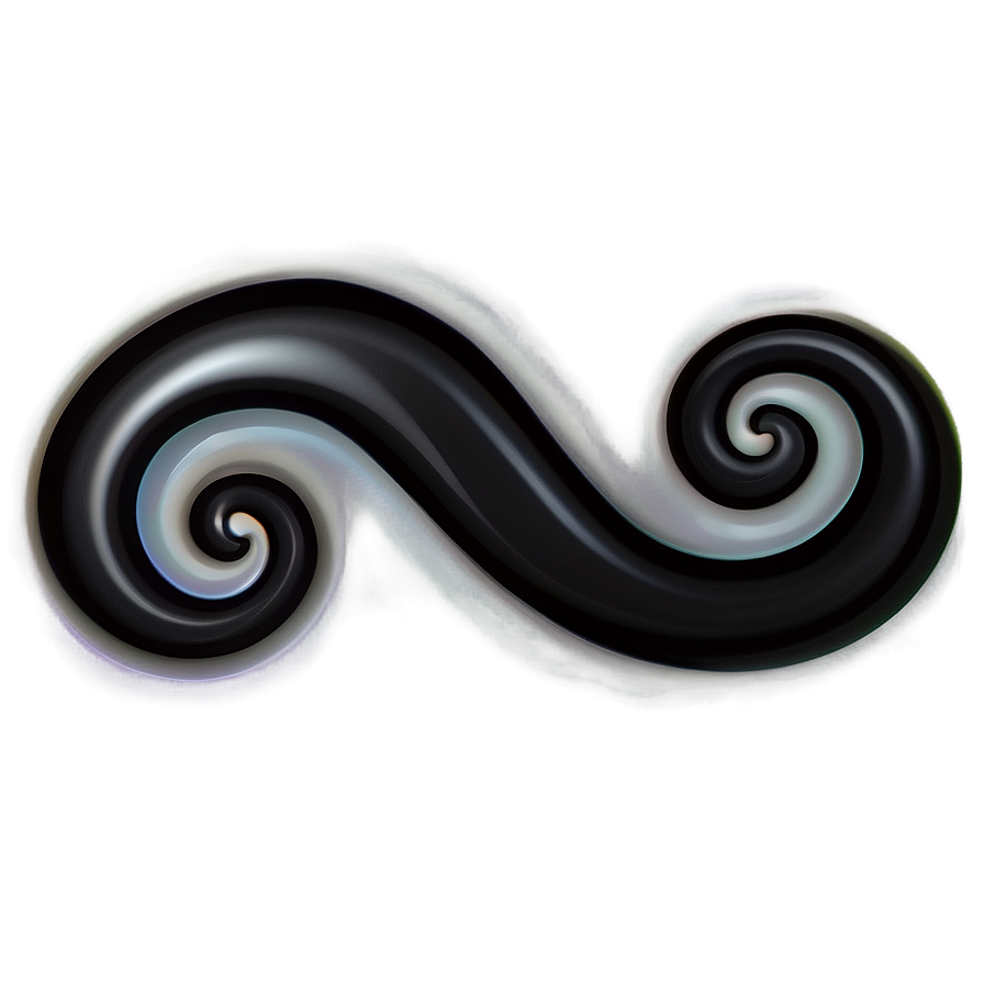 Black Swirl Mysterious Png Vrw5