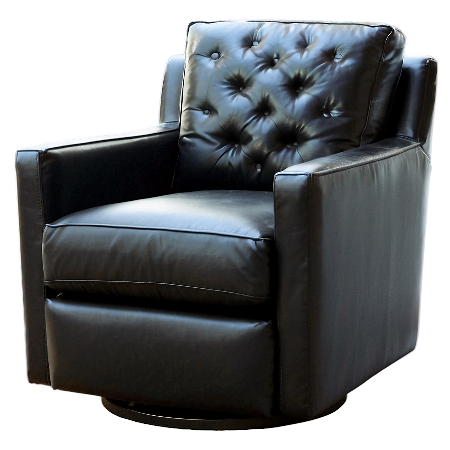 Black Swivel Chair Png 8