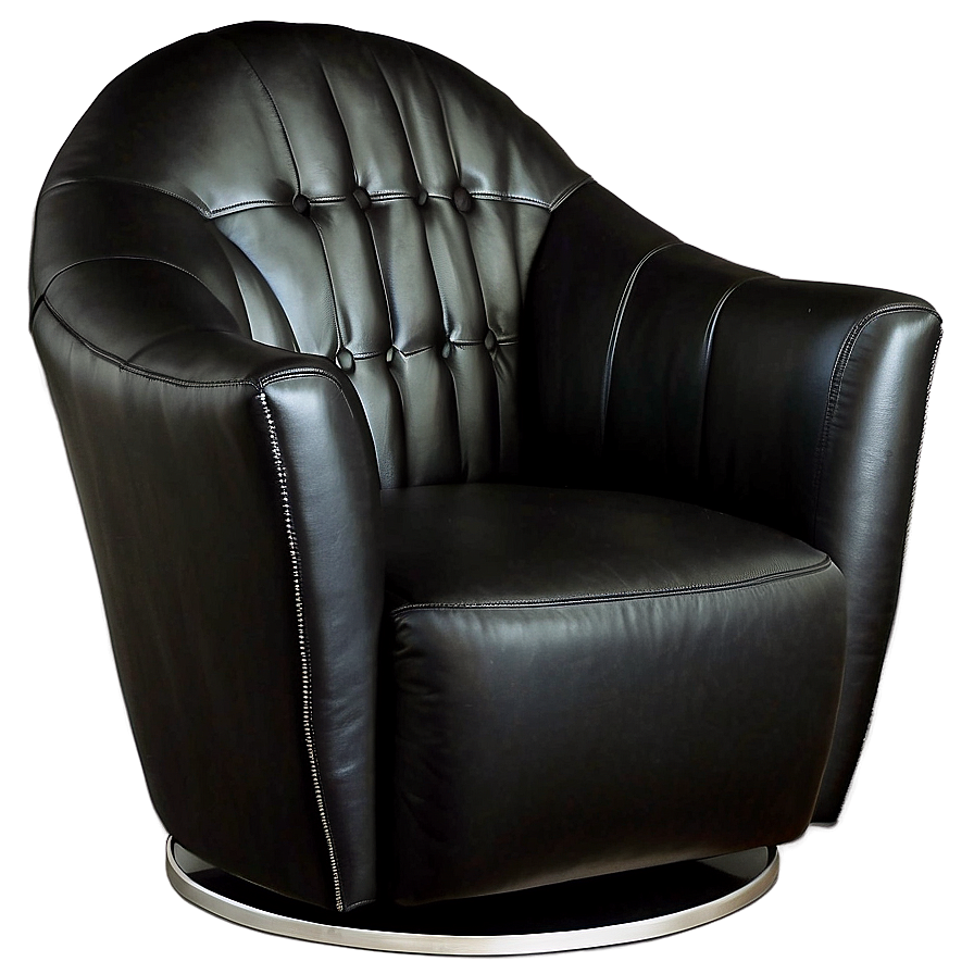 Black Swivel Chair Png Esl