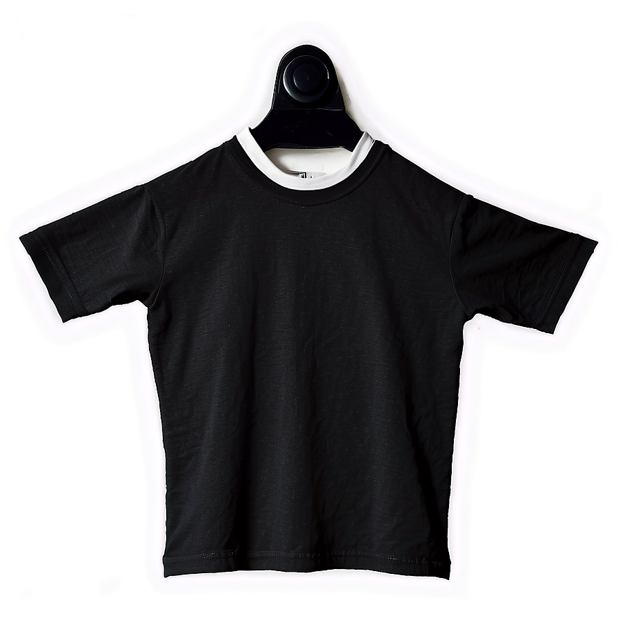 Black T Shirt For Men Png 38