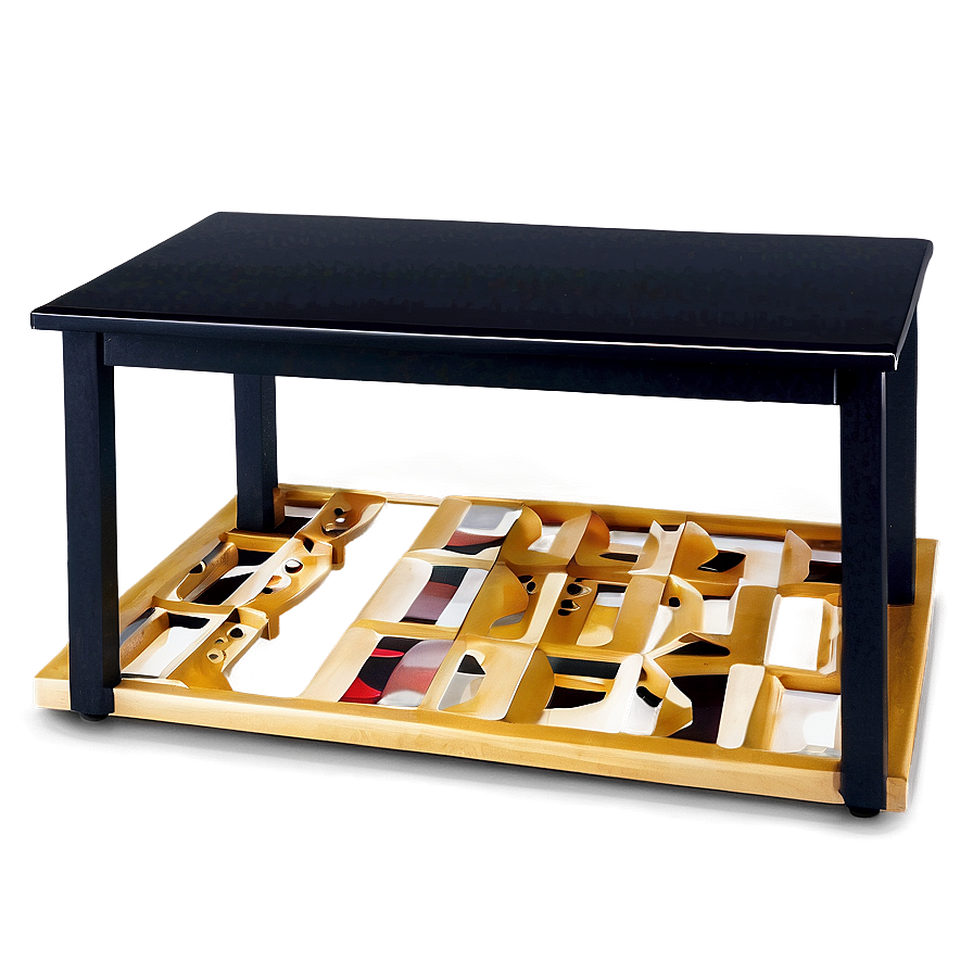 Black Table Design Png Cin