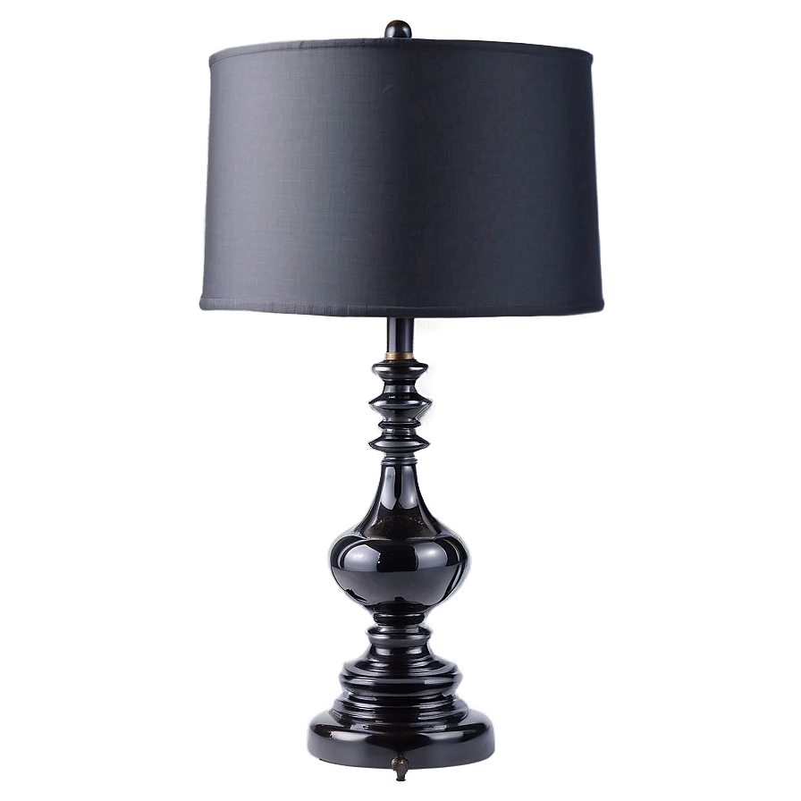 Black Table Lamp Png 83