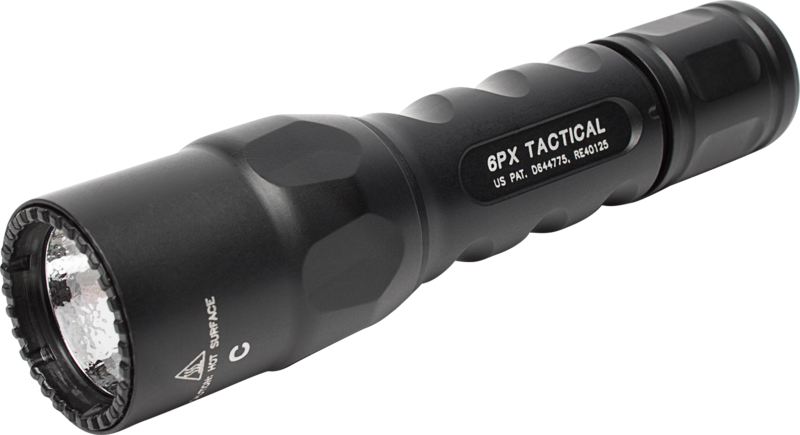 Black Tactical Flashlight