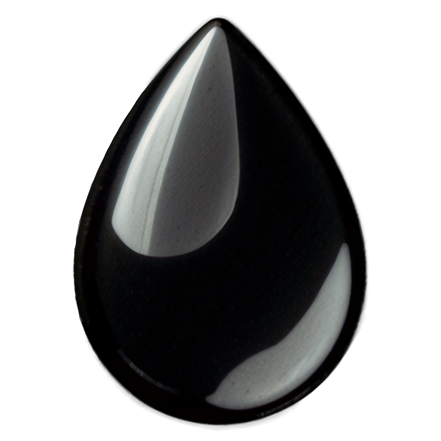 Black Teardrop Png Dja32