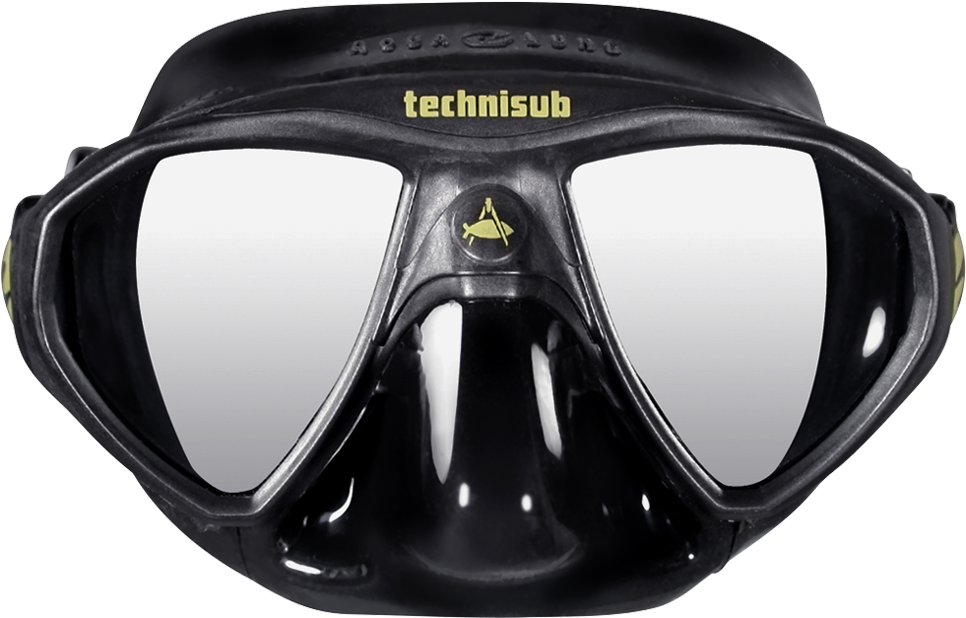 Black Technisub Snorkeling Mask