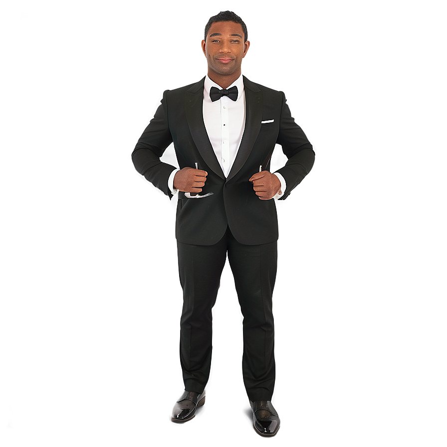 Black Tie Dinner Outfit Png 06212024