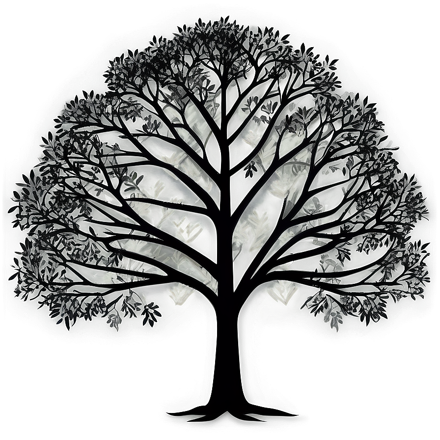 Black Tree Vector Png Tyb61