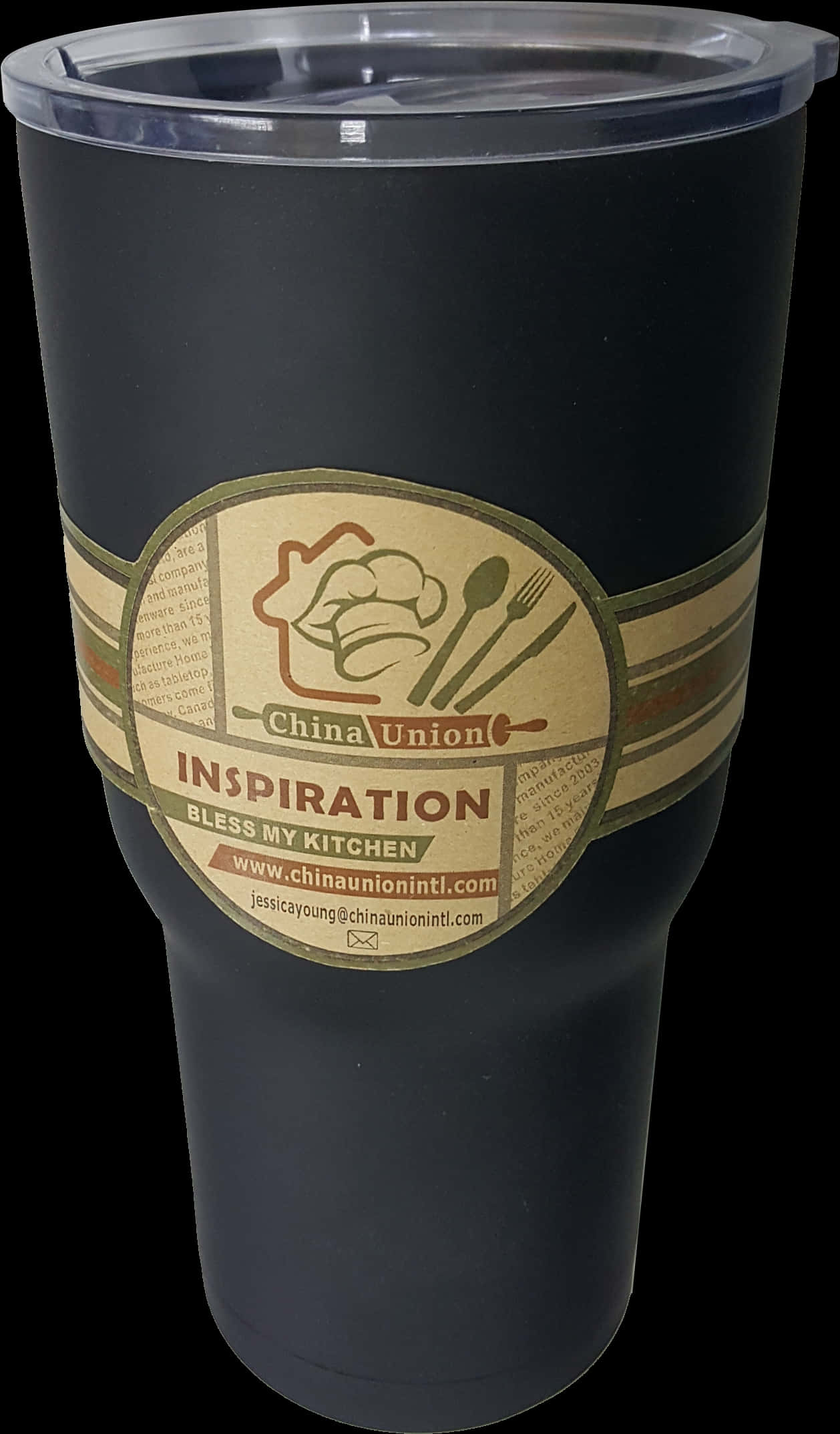 Black Tumbler China Union Inspiration