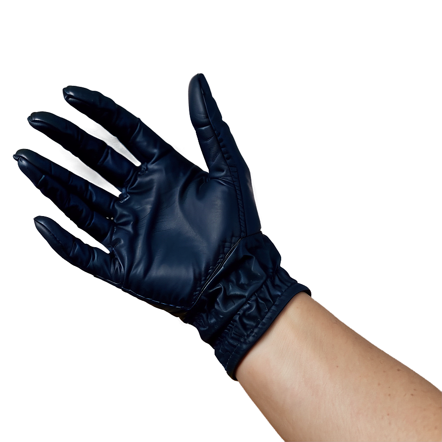 Black Vegan Leather Gloves Png Tnr