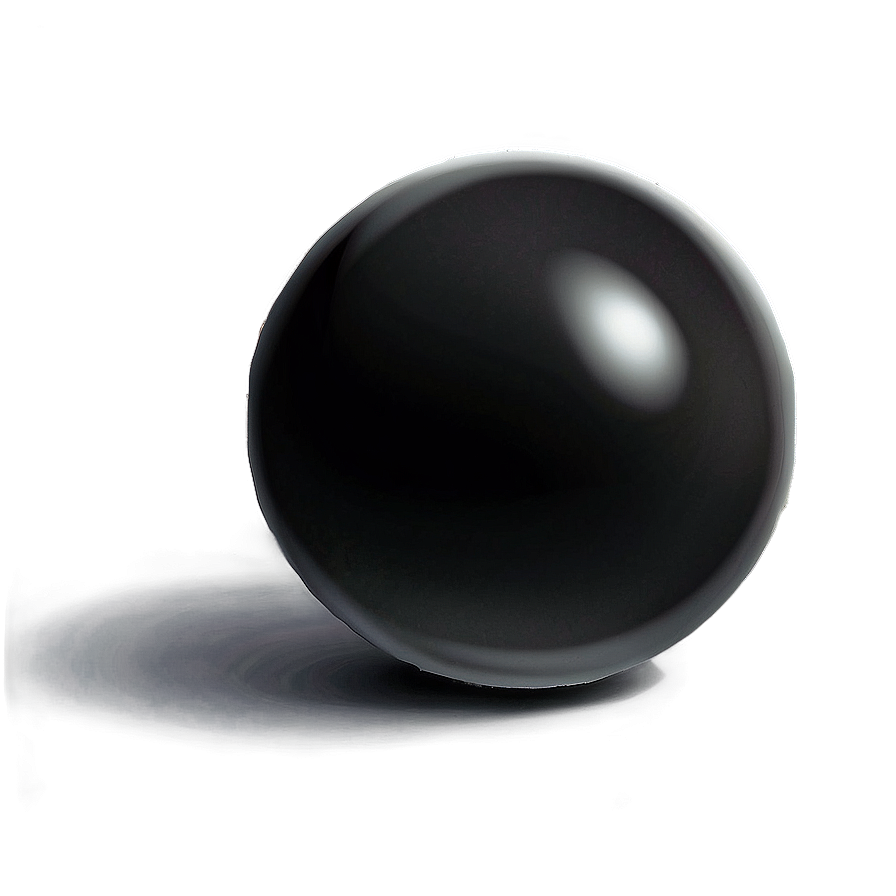 Black Velvet Sphere Png 55