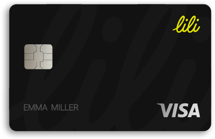 Black Visa Debit Card Lili