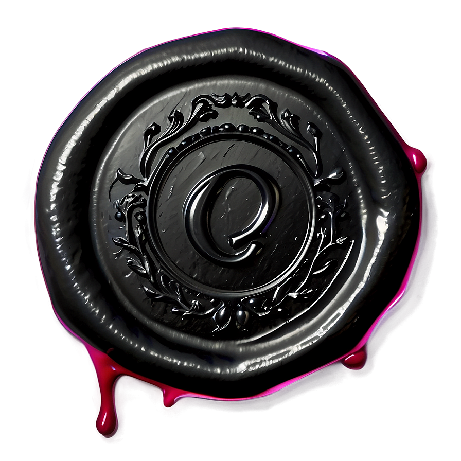 Black Wax Seal Png Gxk