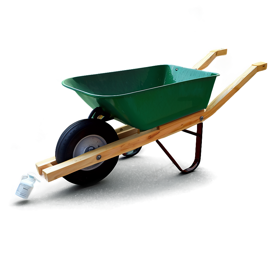 Black Wheelbarrow Png 46