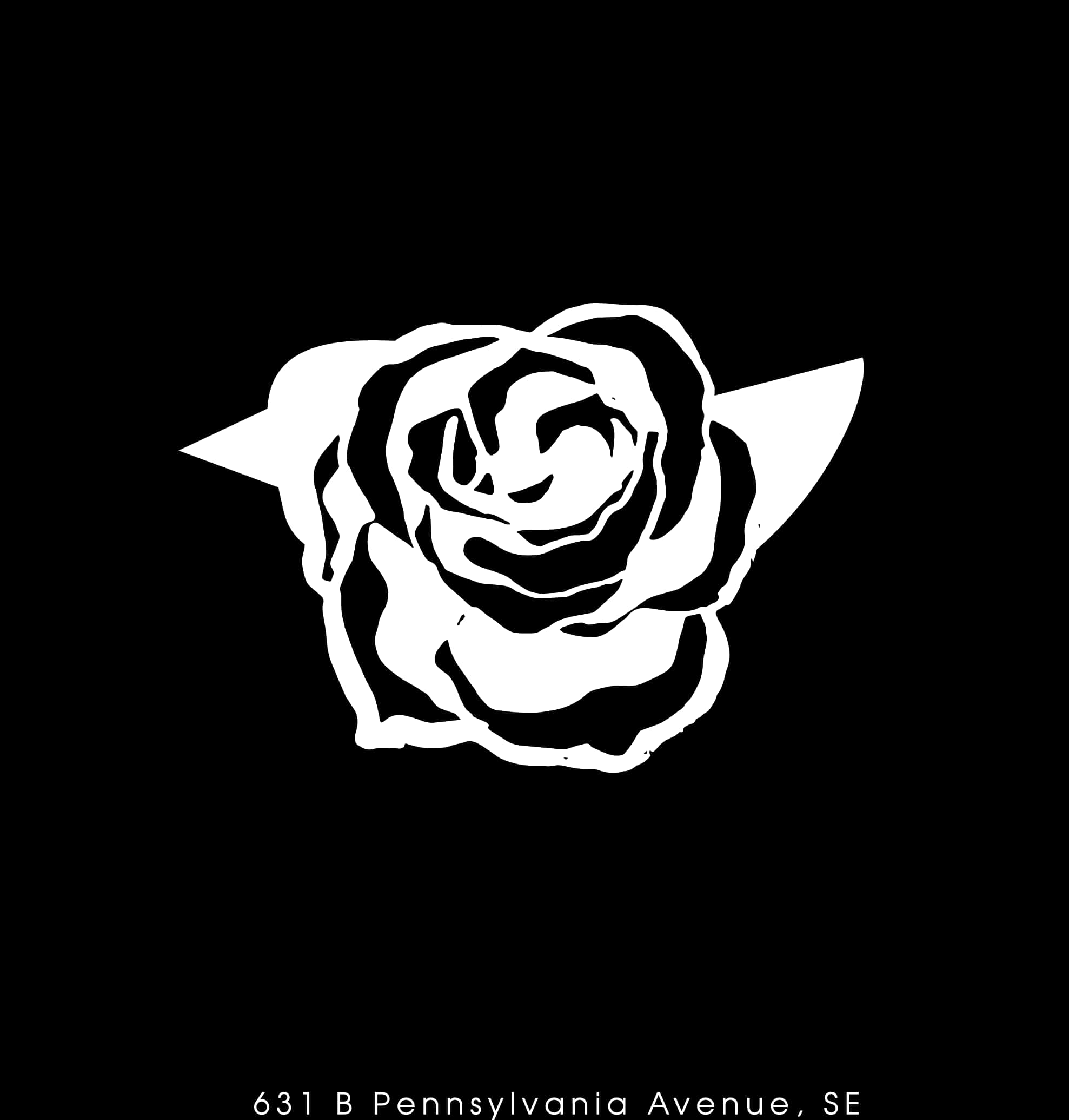 Black White Rose Artwork