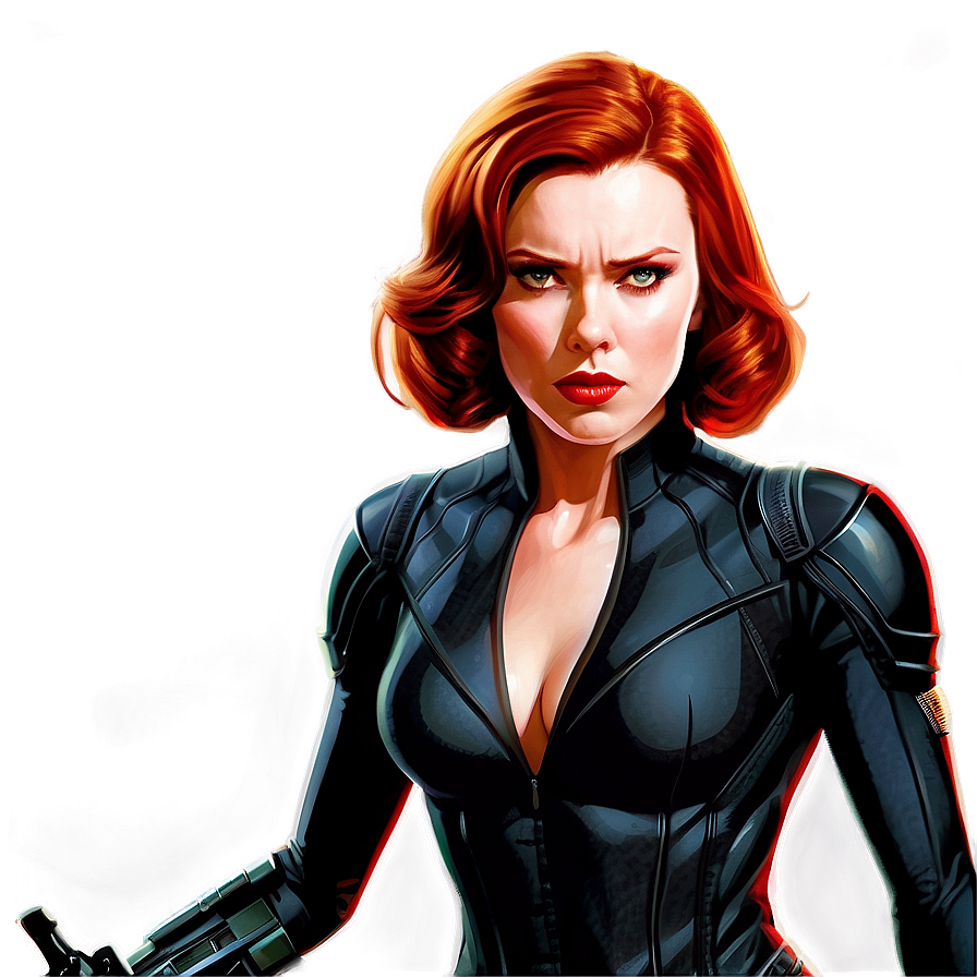 Black Widow Comic Cover Png 9